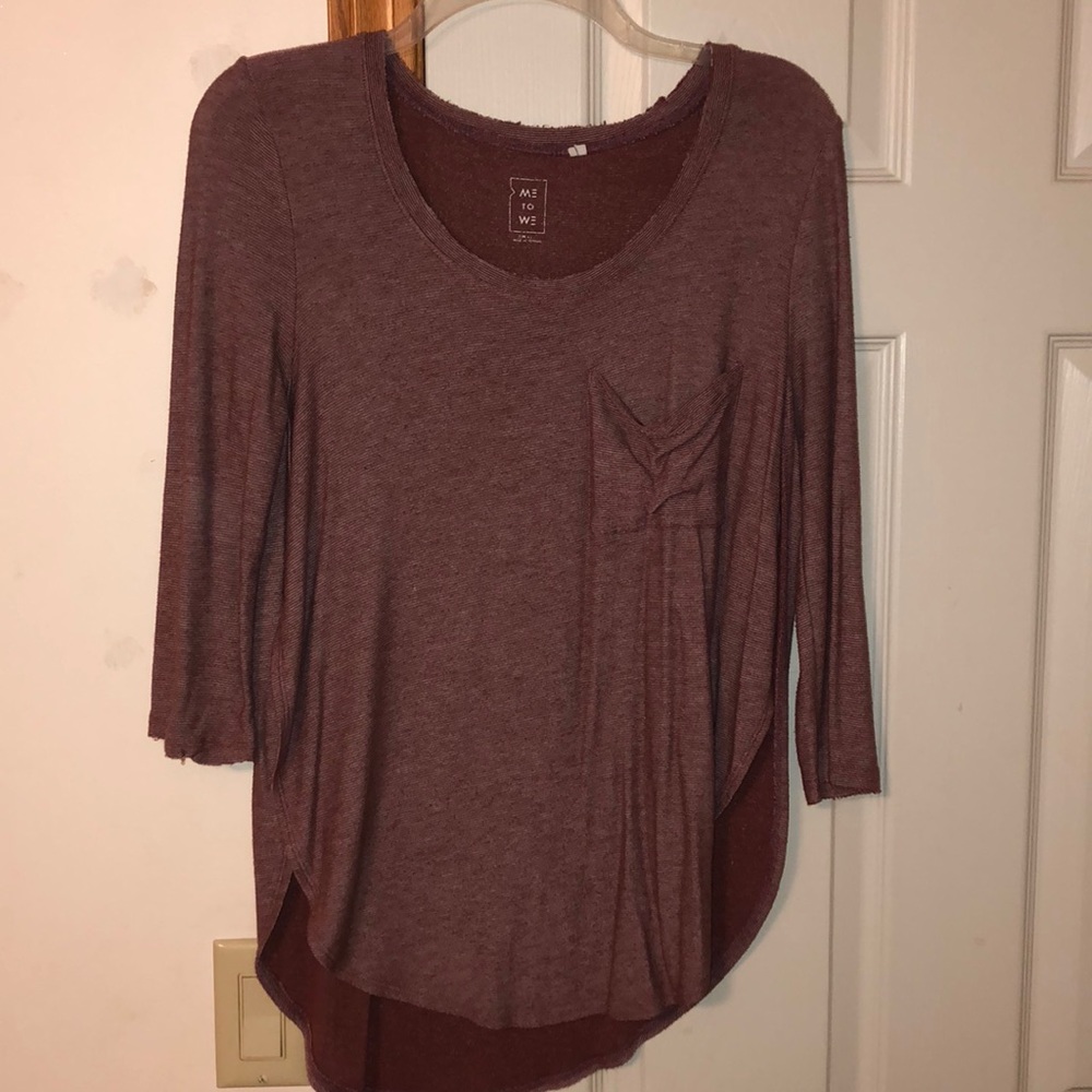 maroon pacsun sun ‘me to we’ brand size small